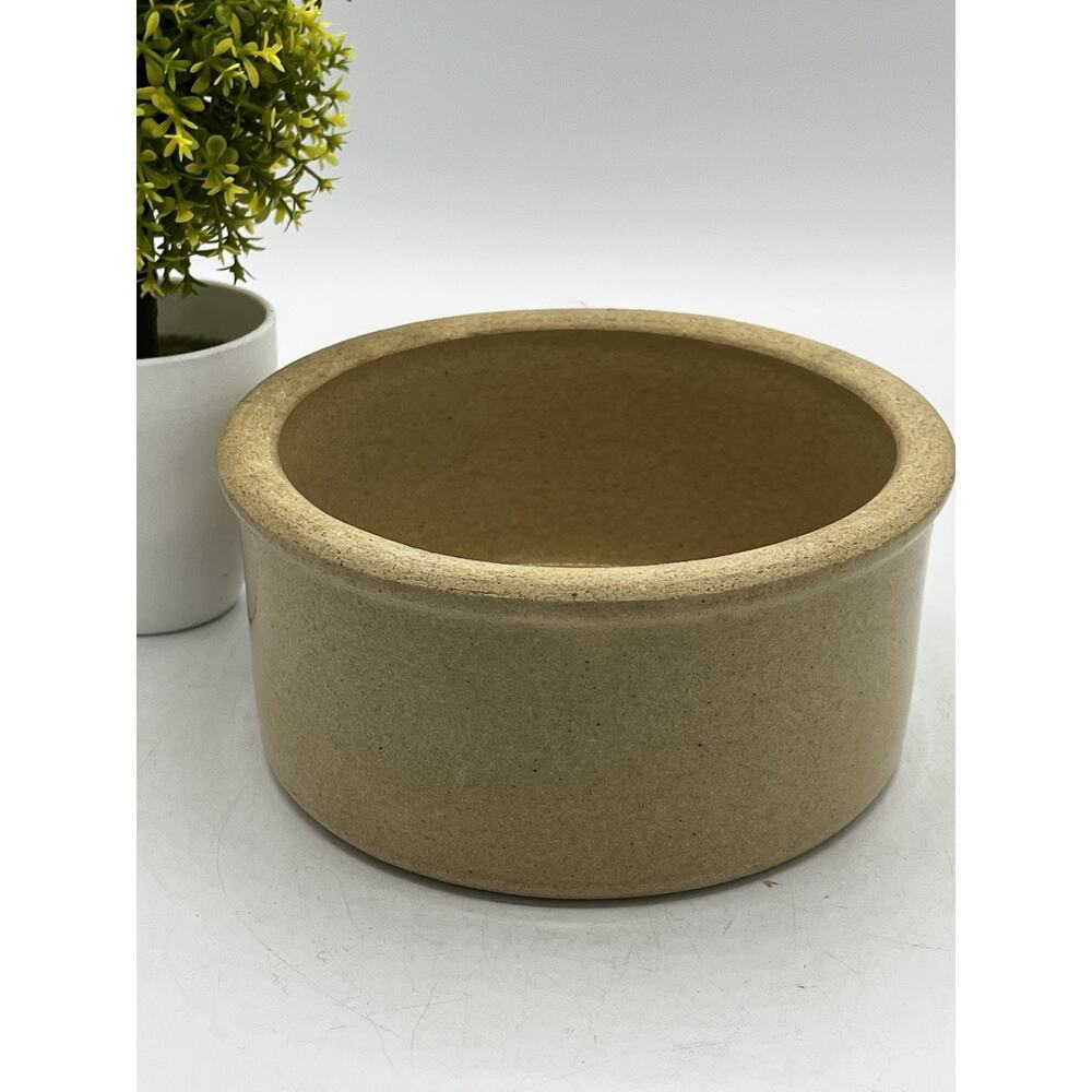 Robinson Ransbottom RRP Co Roseville Ohio Stoneware Crock Feeder Bowl #250